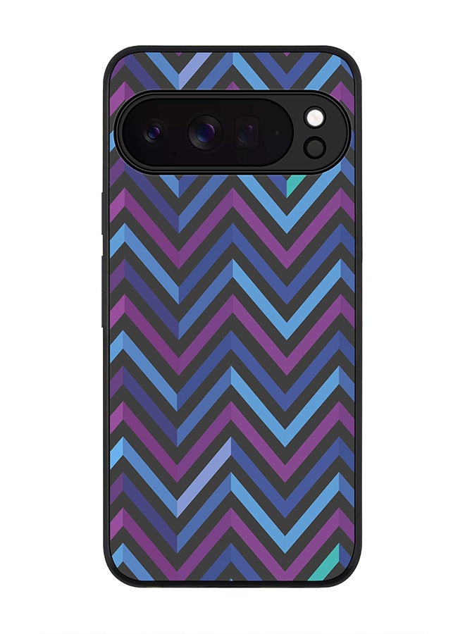 For Google Pixel 10 Pro XL Case,Slim fit Camera Protection, Shockproof Thin Phone cover  - Deep Chevron